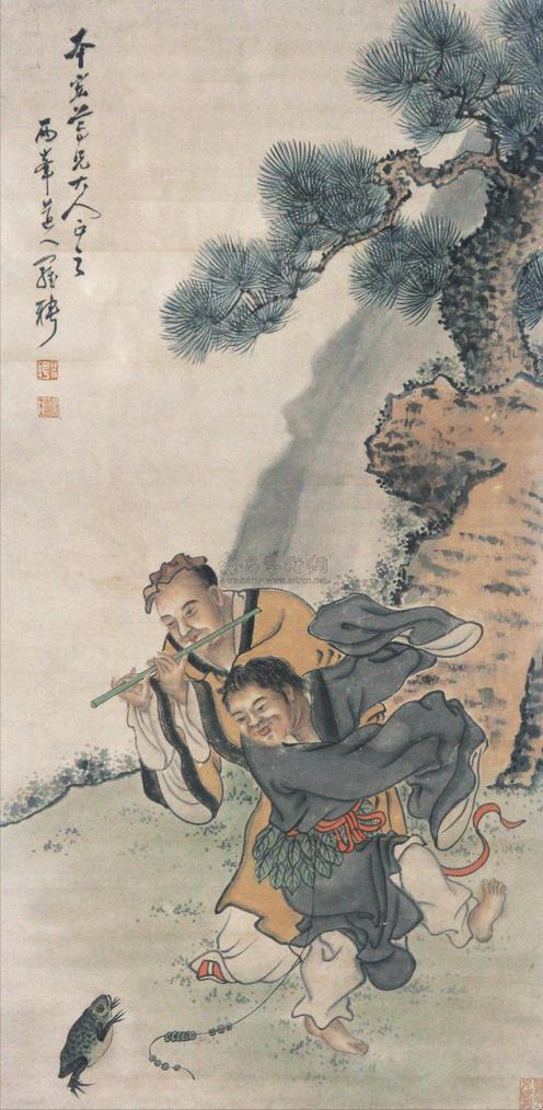 清朝画家的经典画作,真实的清朝画家