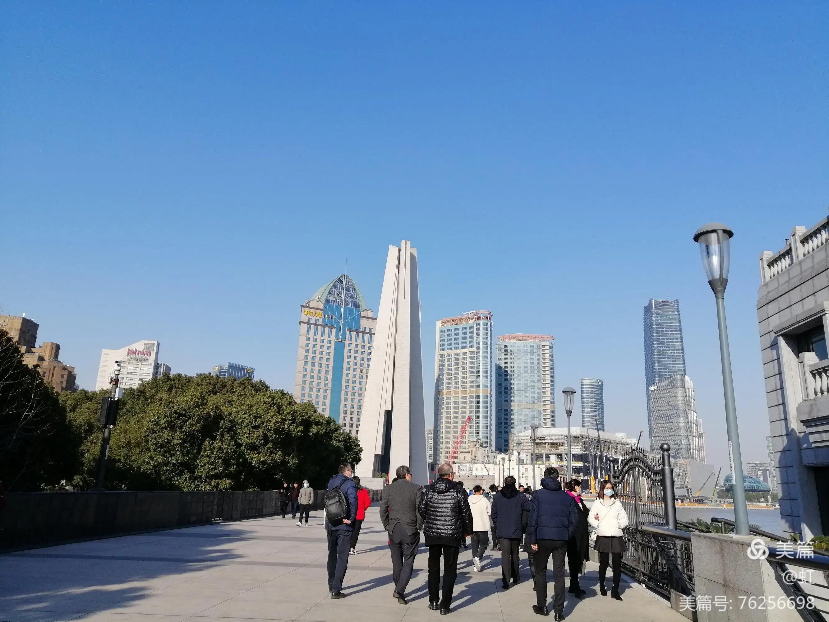 上海外滩带你欣赏不一样的风景,漫步在外滩看风景
