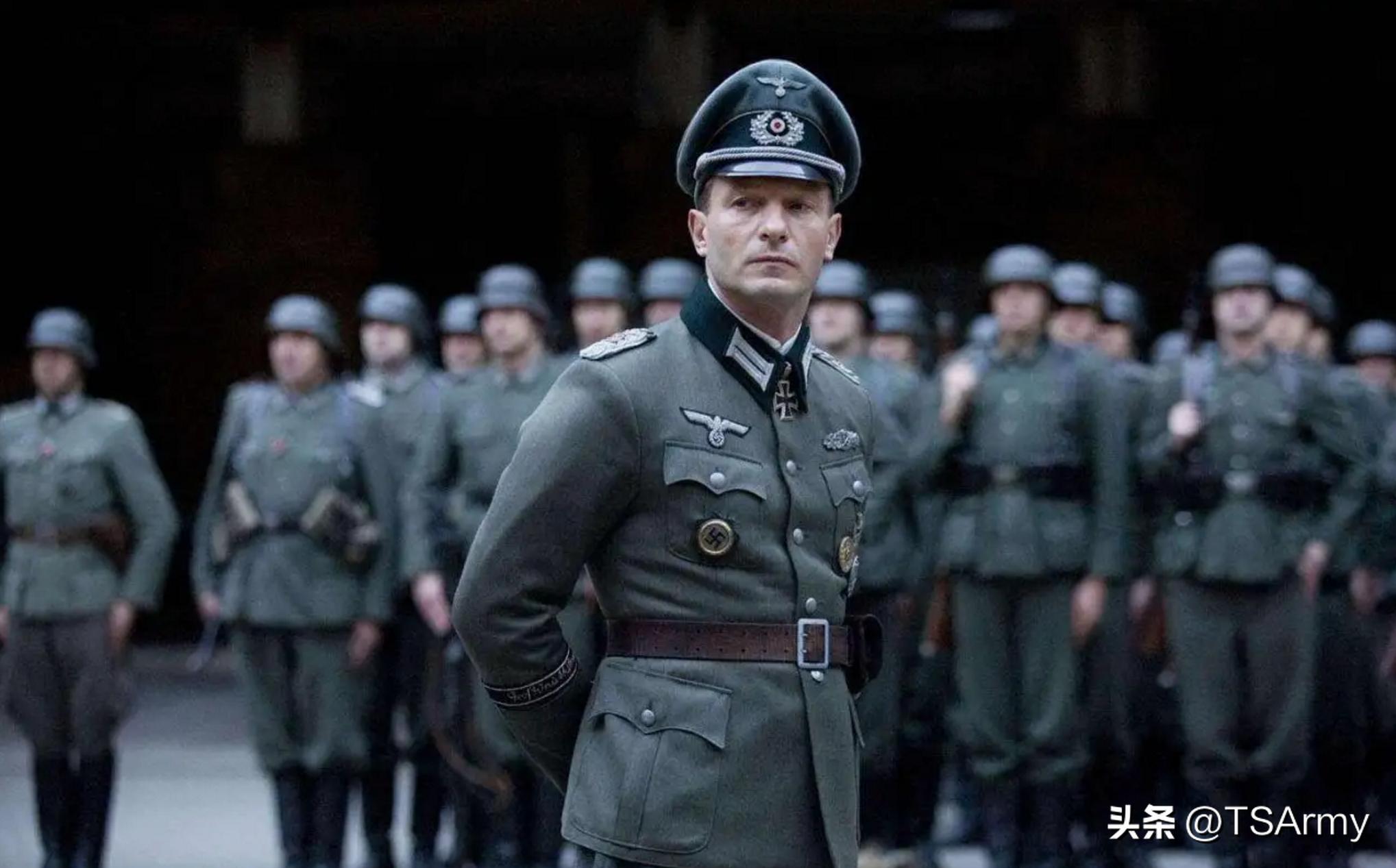 二战德国的军姿有多霸气,二战德国军官盘点