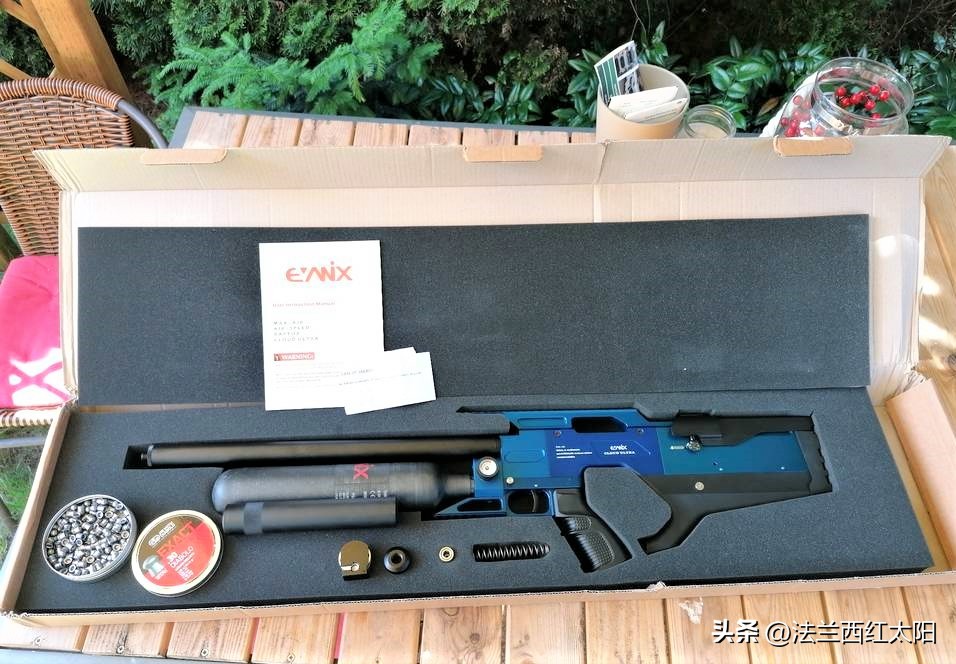 一款精准度极高的PCP气步枪