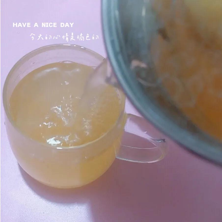 无限续杯的苹果热橙茶！暖心暖胃甘甜解腻