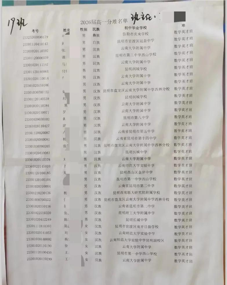 云南最好的中学师大附中,云南十强中学最新排名