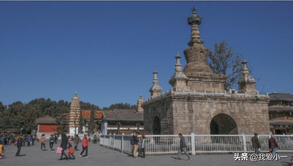 云南昆明古建筑群图,云南省昆明市官渡古镇古建筑