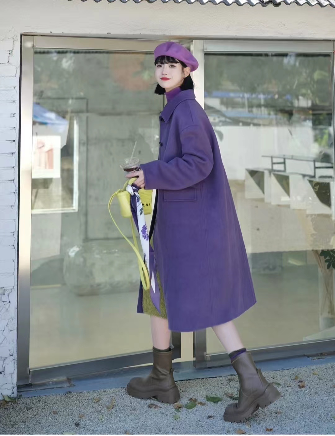 17套非常大气的大衣颜色搭配,穿出大女人高级感