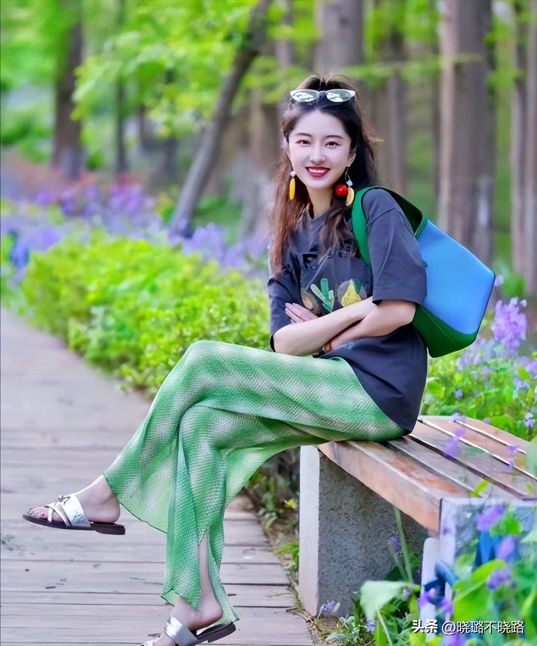 上海街拍穿搭长裤长裙,被杭州女生的街拍惊艳了