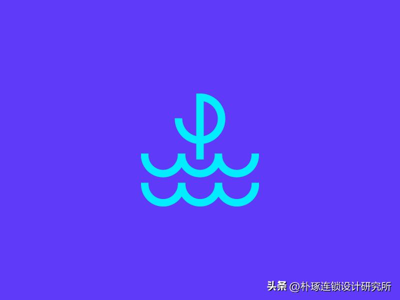 标志设计元素组合,创意几何标志设计