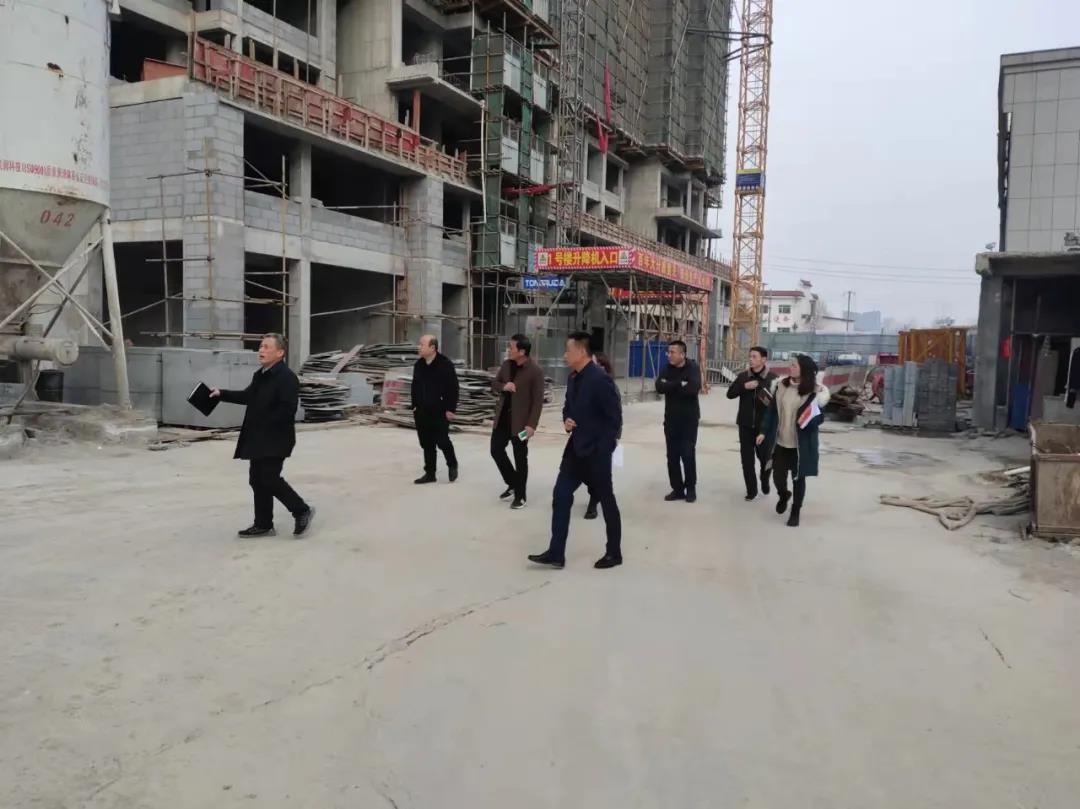 牡丹区北城街道推进项目复工,牡丹区城市建设