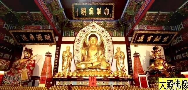 天下第一财神庙灵顺寺全图片,杭州最大的财神庙灵顺寺