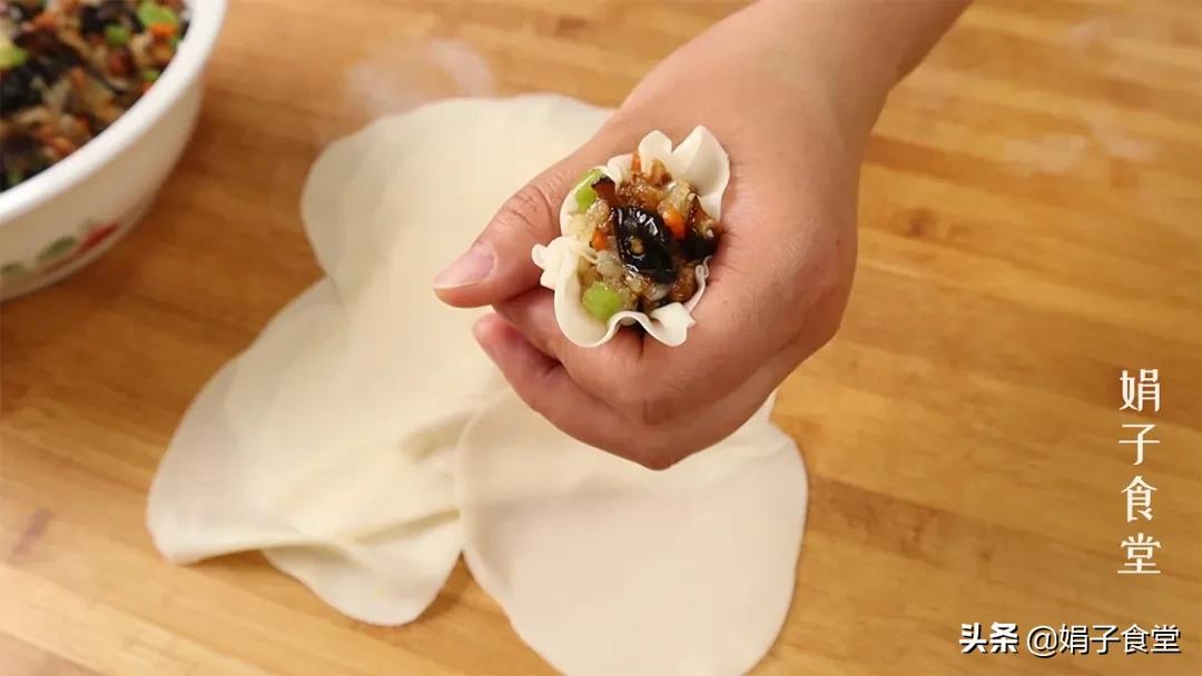 烧麦自己在家怎么做,这才是烧麦最好吃的做法软糯香甜