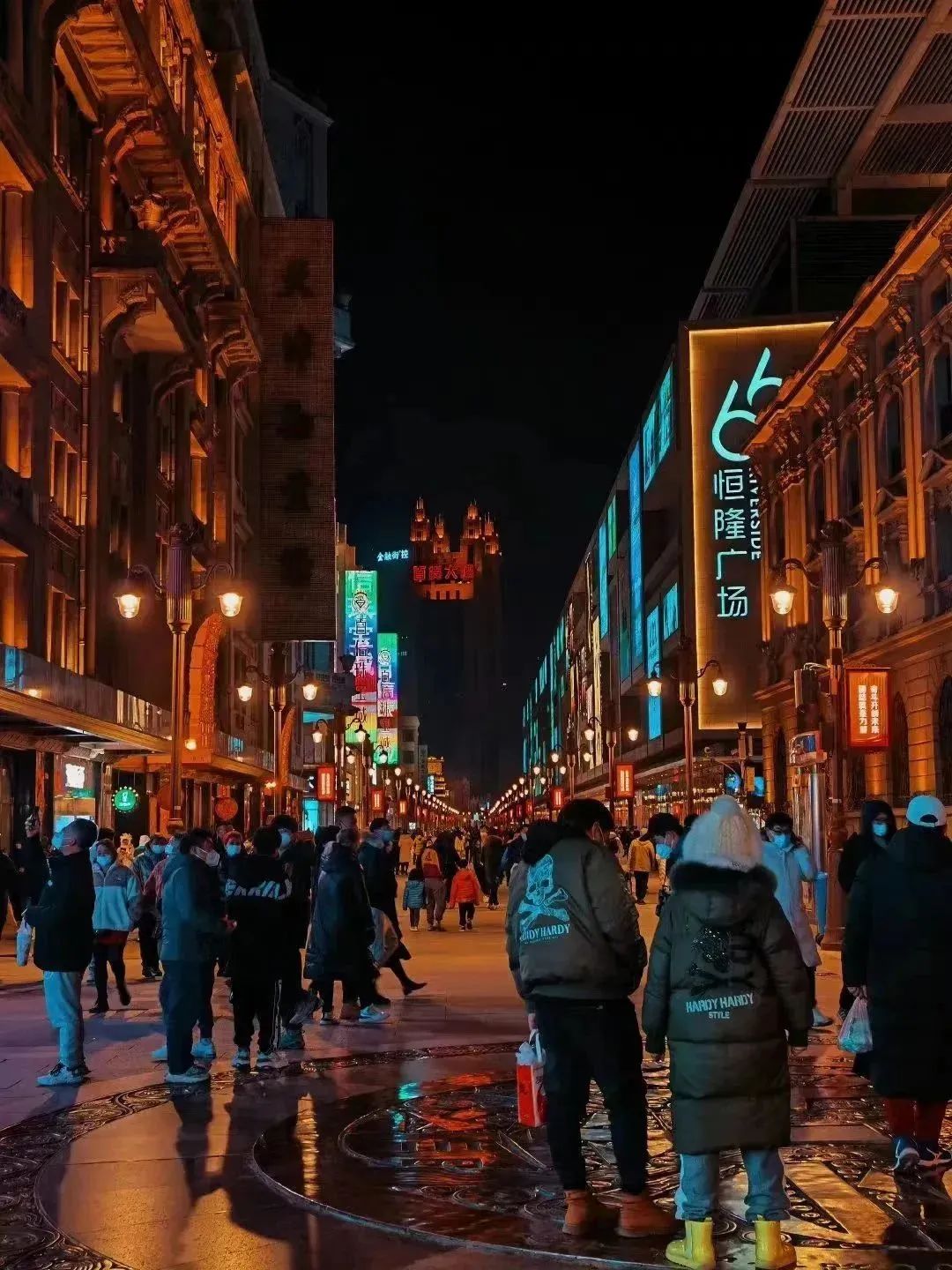 昨夜的滨江道，彻底刷屏了！