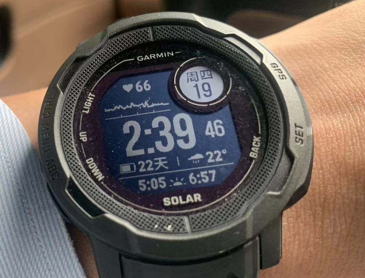 我本全能，超长续航—Garmin本能instinct2评测