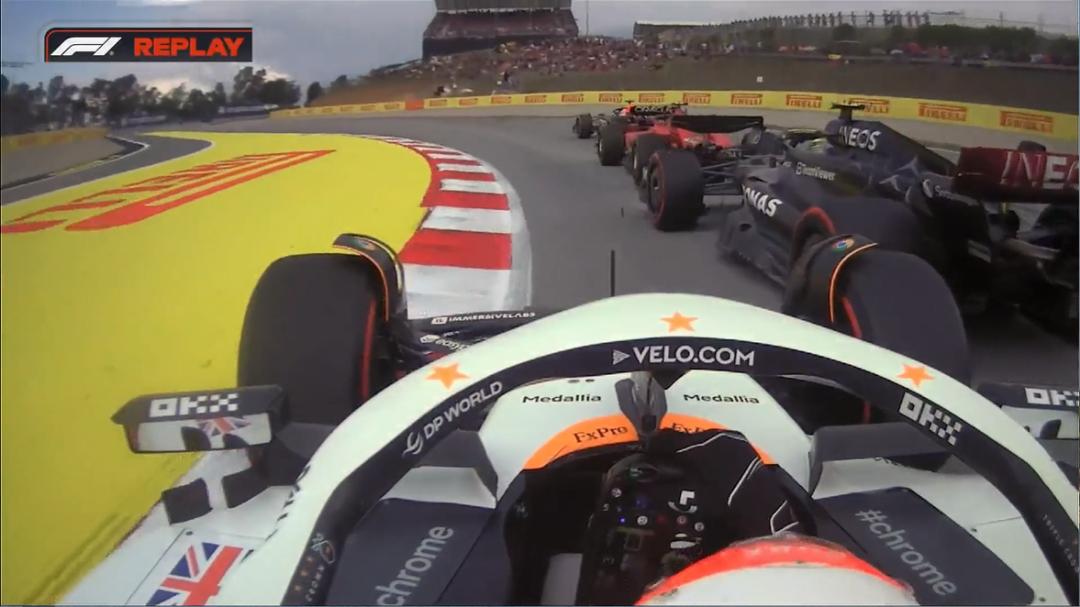 f1西班牙大奖赛再获2分,f1西班牙大奖赛三练成绩