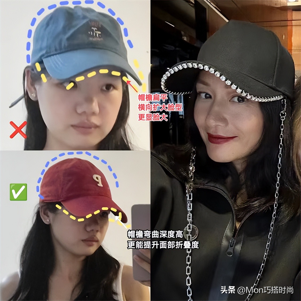 中年女人适合戴的帽子图片,帽子对于时尚的重要性