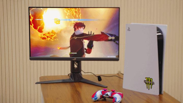 华硕rog2k180hz显示器图片,华硕rog显示器4k修图