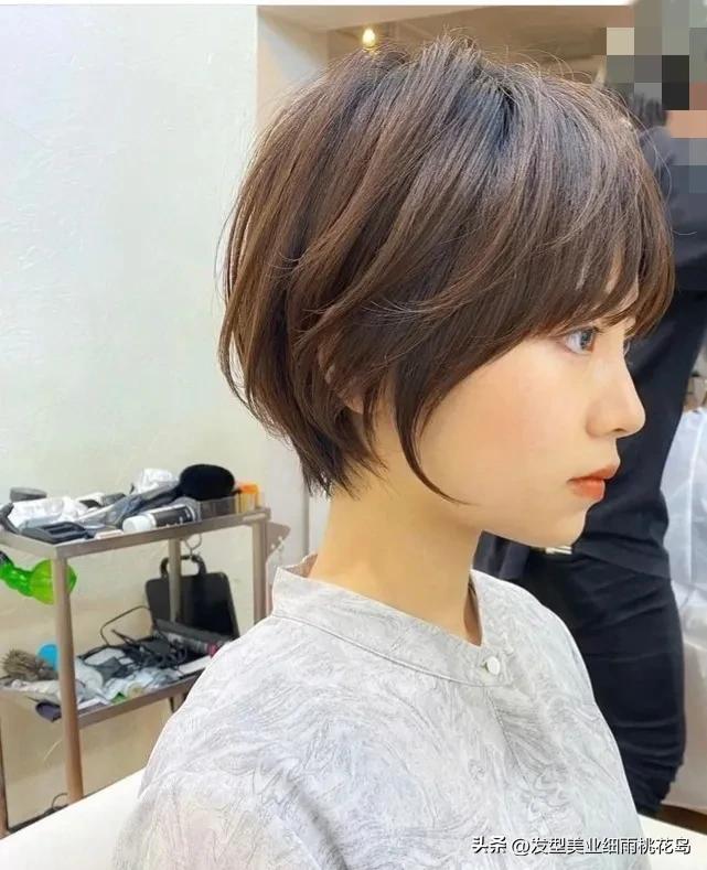 日系短发发型女圆脸,适合圆脸女生的超a日系短发