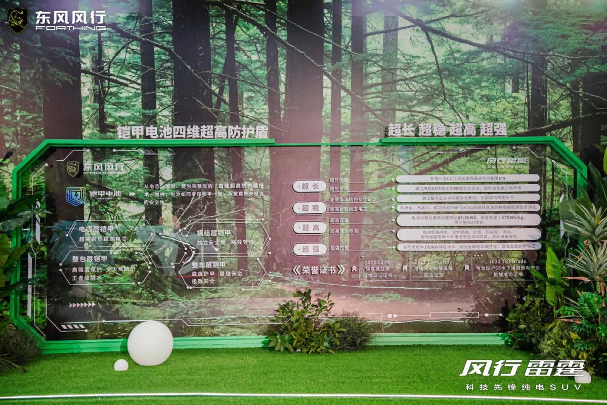 东风风行雷霆铠甲电池指导价,风行雷霆铠甲电池极限测试
