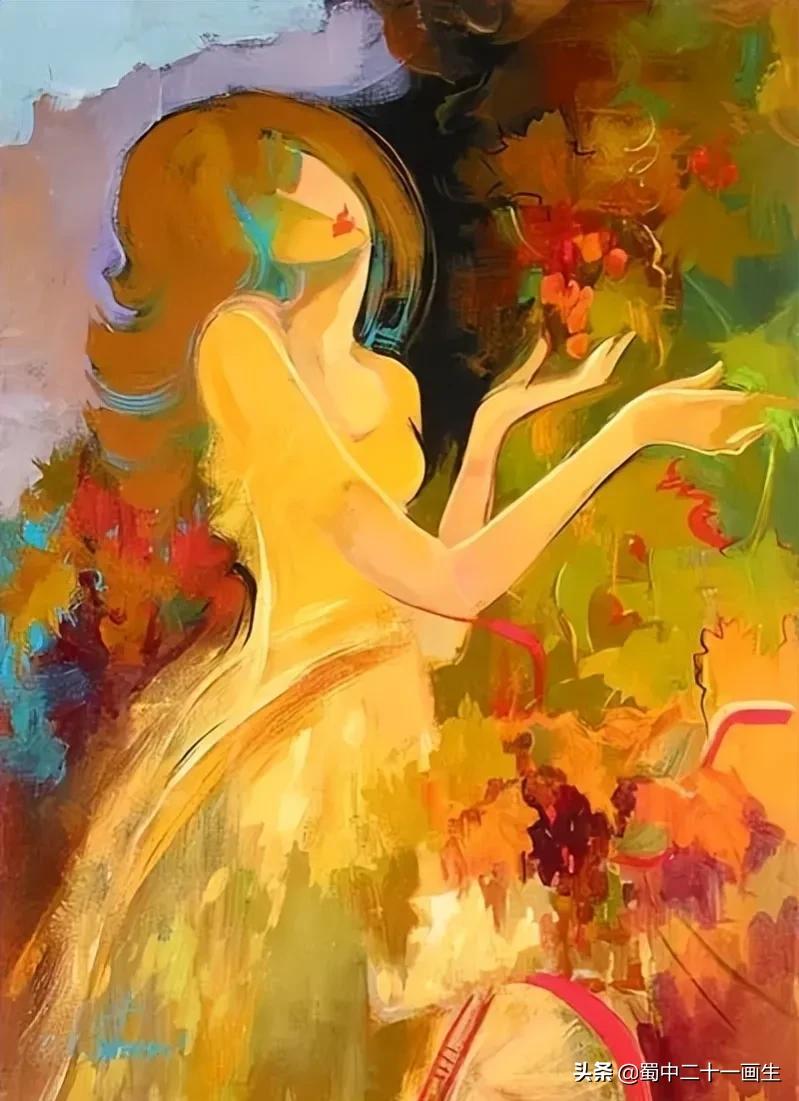 “人体艺术油画”精选:乌克兰18张,美国11张,中国20张,请欣赏