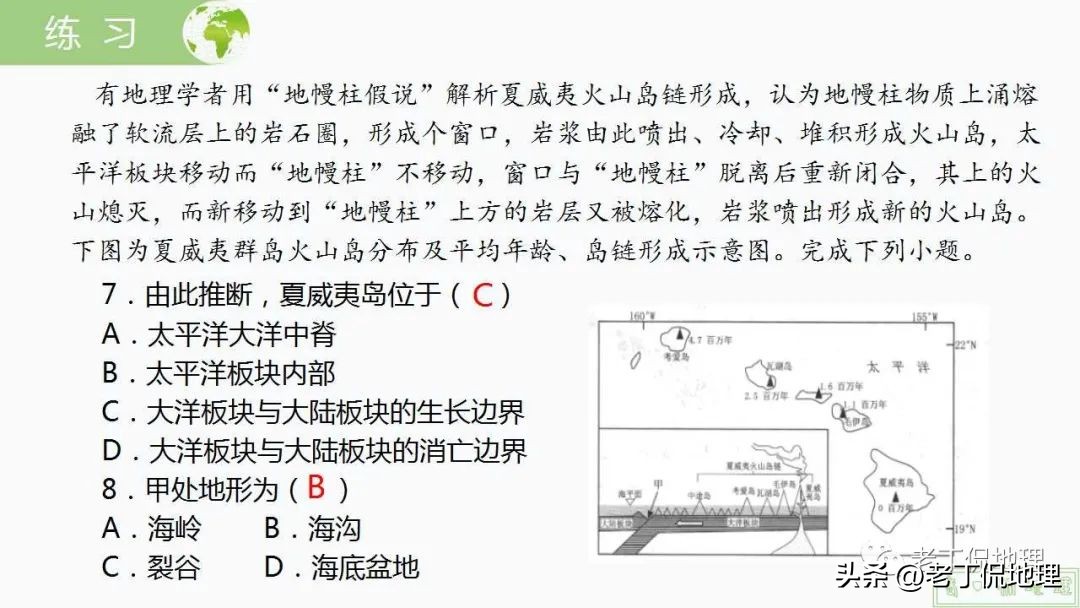 内力与地表形态的变化思维导图,内力作用与常见的地表形态的塑造