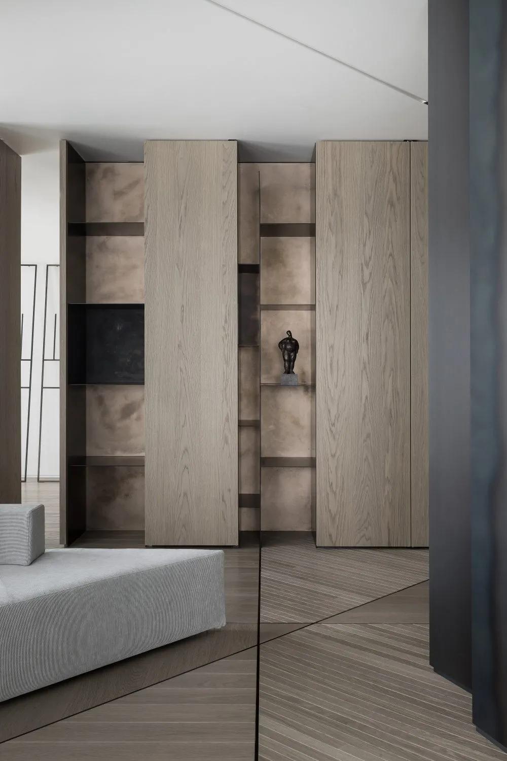 180平现代高级质感大平层,遵义大平层轻奢装修实景高级感