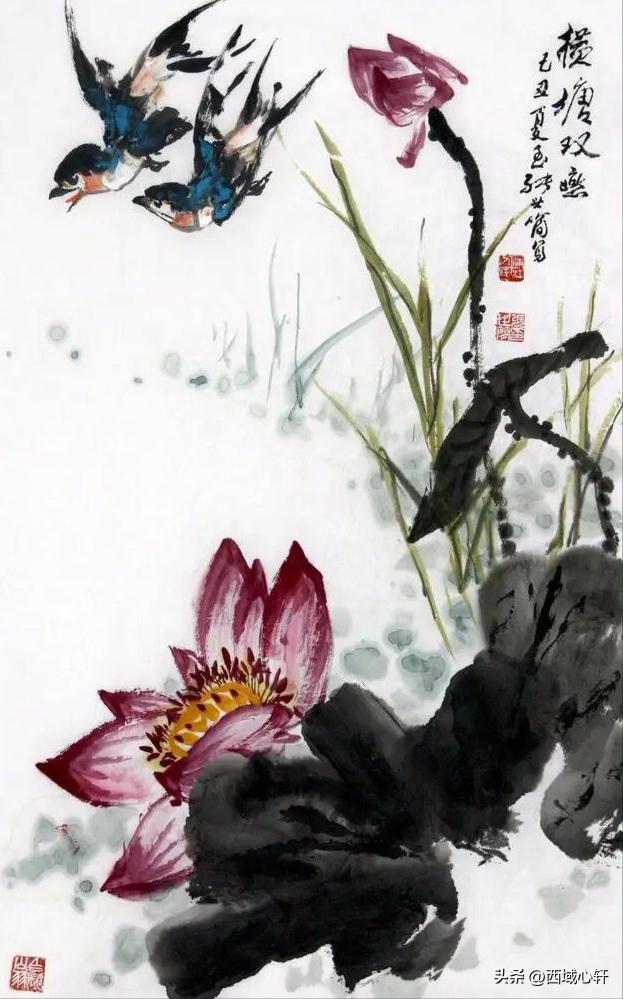 接天莲叶无穷碧映日荷花图片大全,莲叶无穷碧映日荷花别样红三幅图