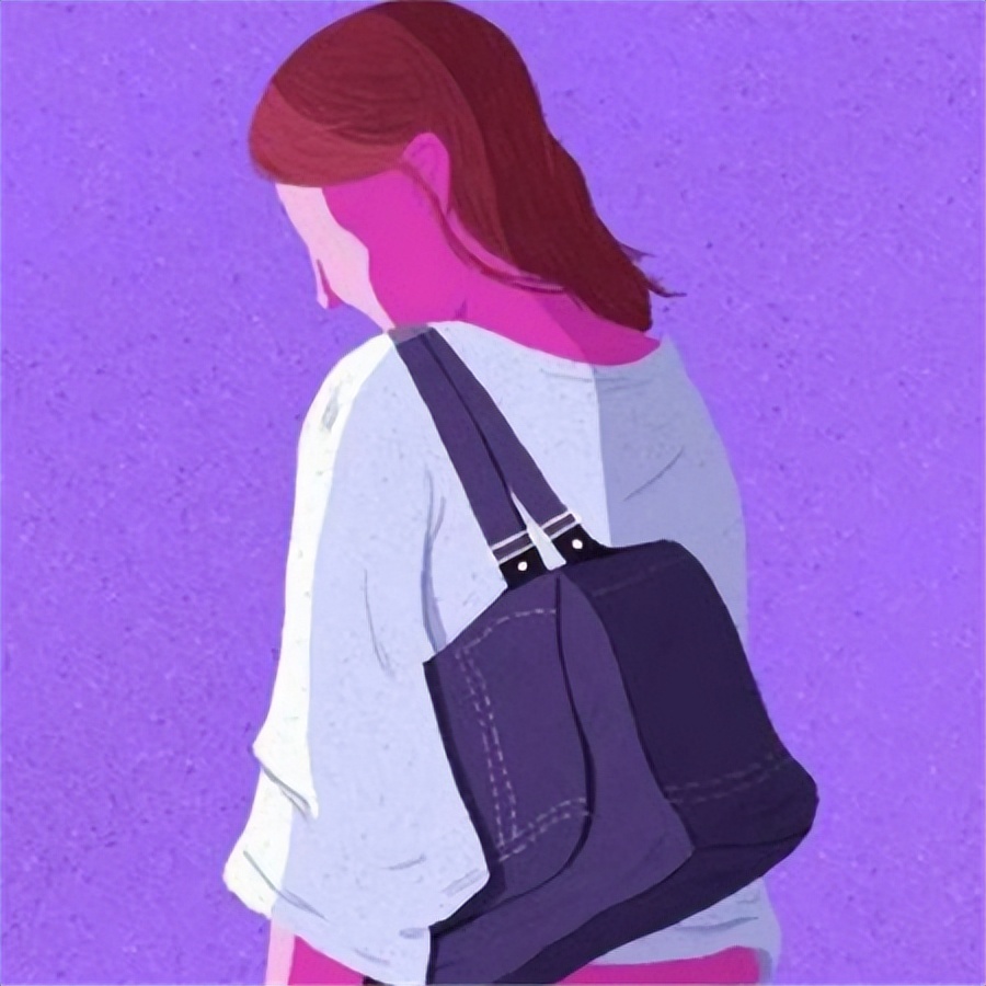 伤感风景卡通背影图片,唯美背影卡通图片治愈图集