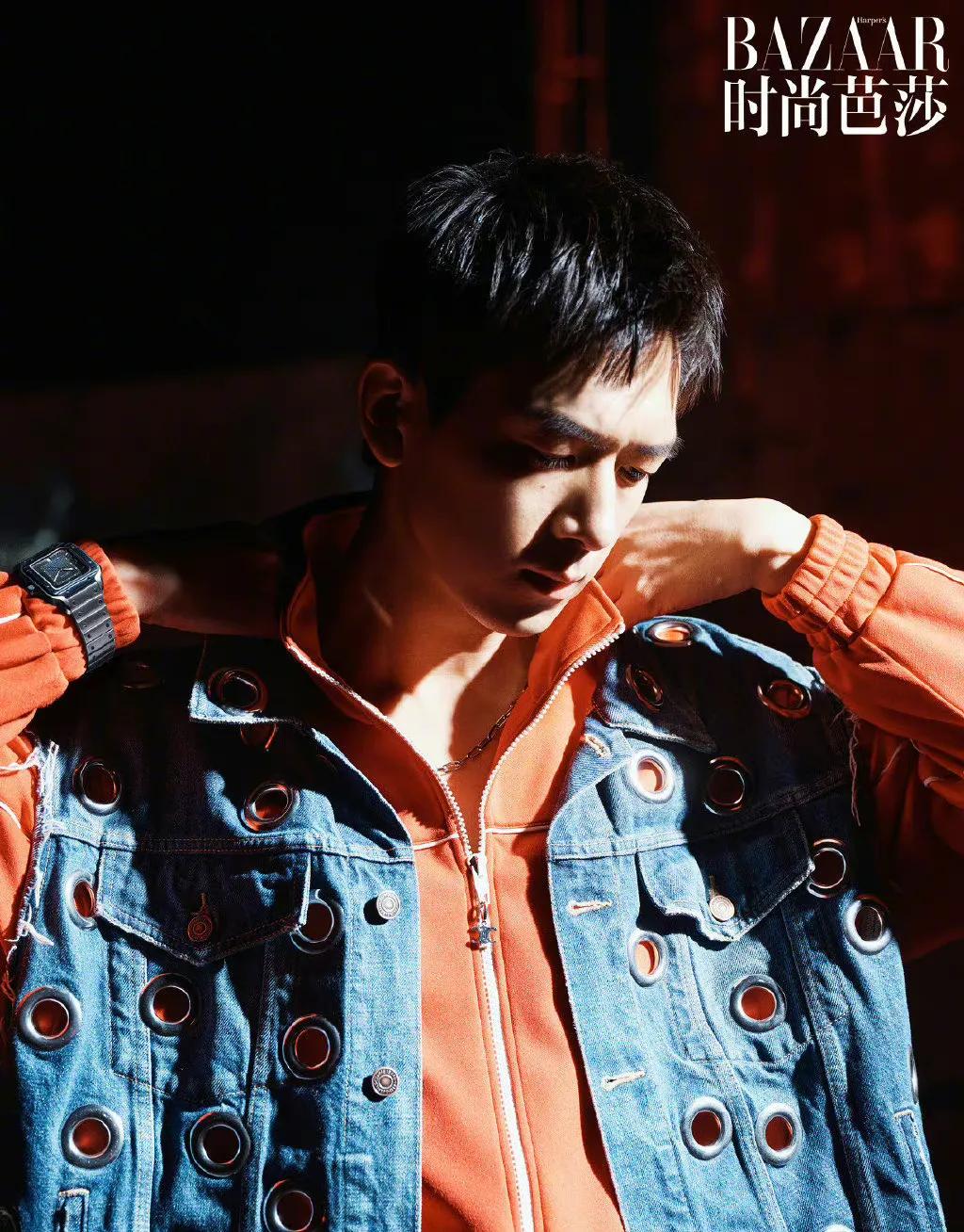 时尚芭莎肖战和谁拍过,时尚芭莎肖战年度盛典照片