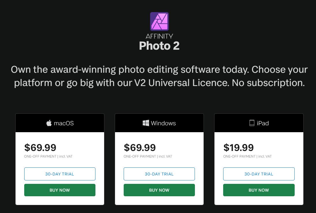 affinityphoto买完是永久的吗,affinityphoto2022打折时间