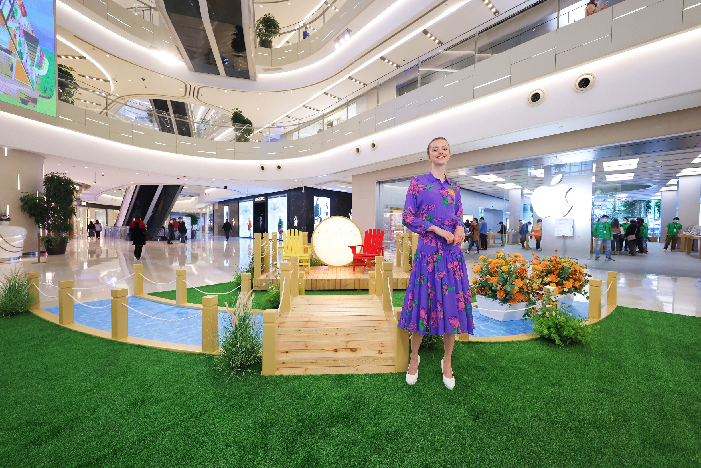 环贸iapm商场森活野趣都市露营季