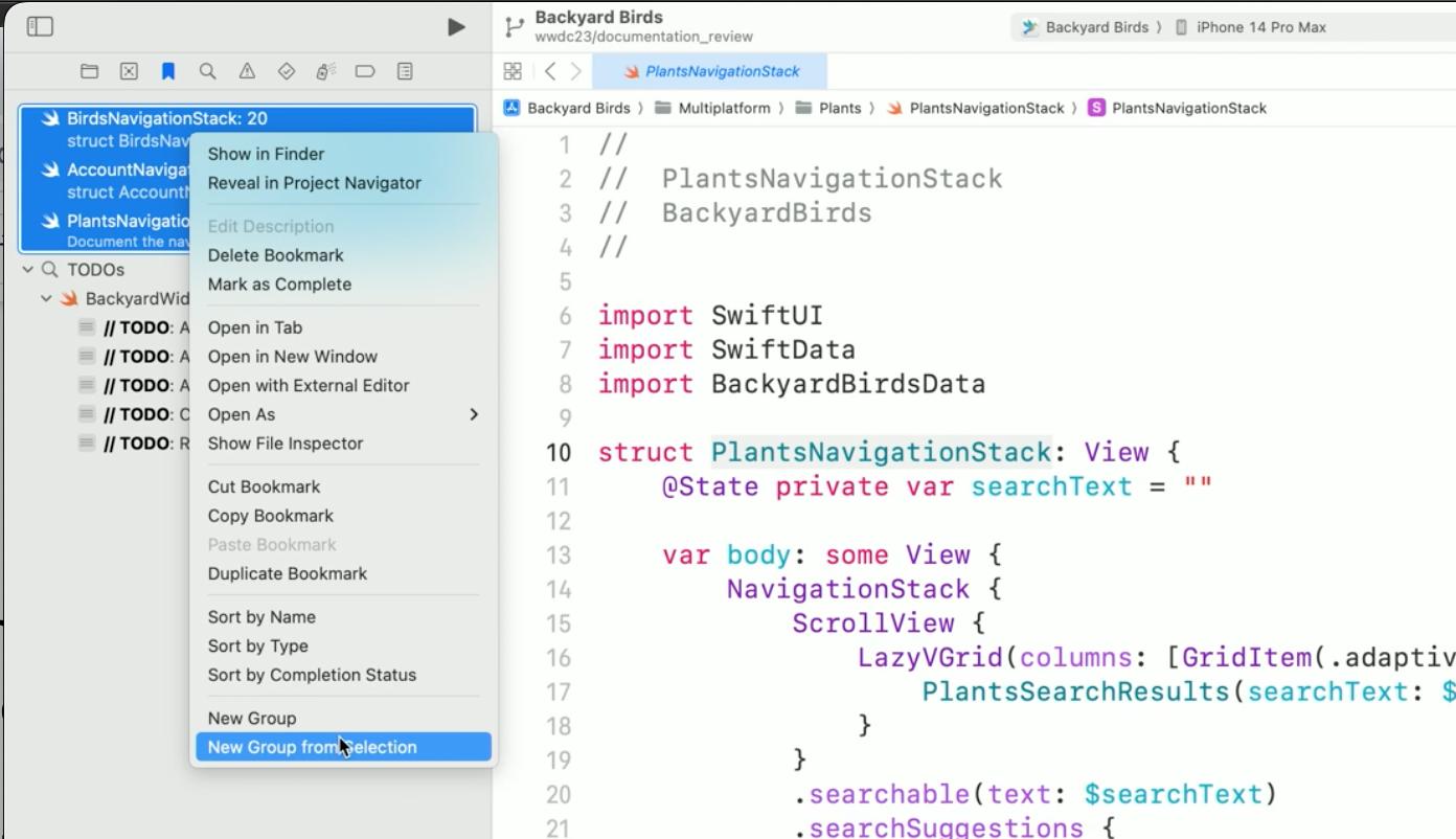 WWDC2023Session系列：探索XCode15新特性