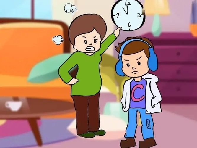 孩子以被家长骂了不舒服为理由，在家玩手机怎么办