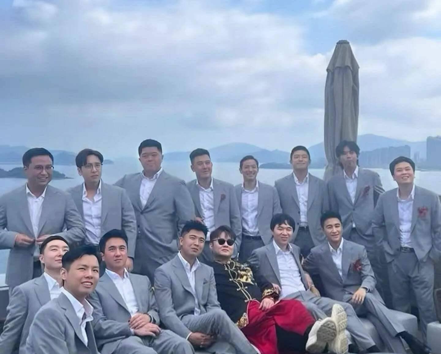 香港富豪千金婚礼,香港结婚戴金器