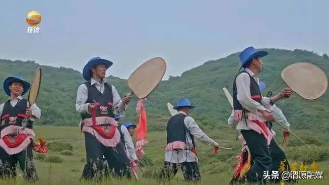 甘肃渭源羌蕃鼓舞,今晚10点直播间我们不见不散哦