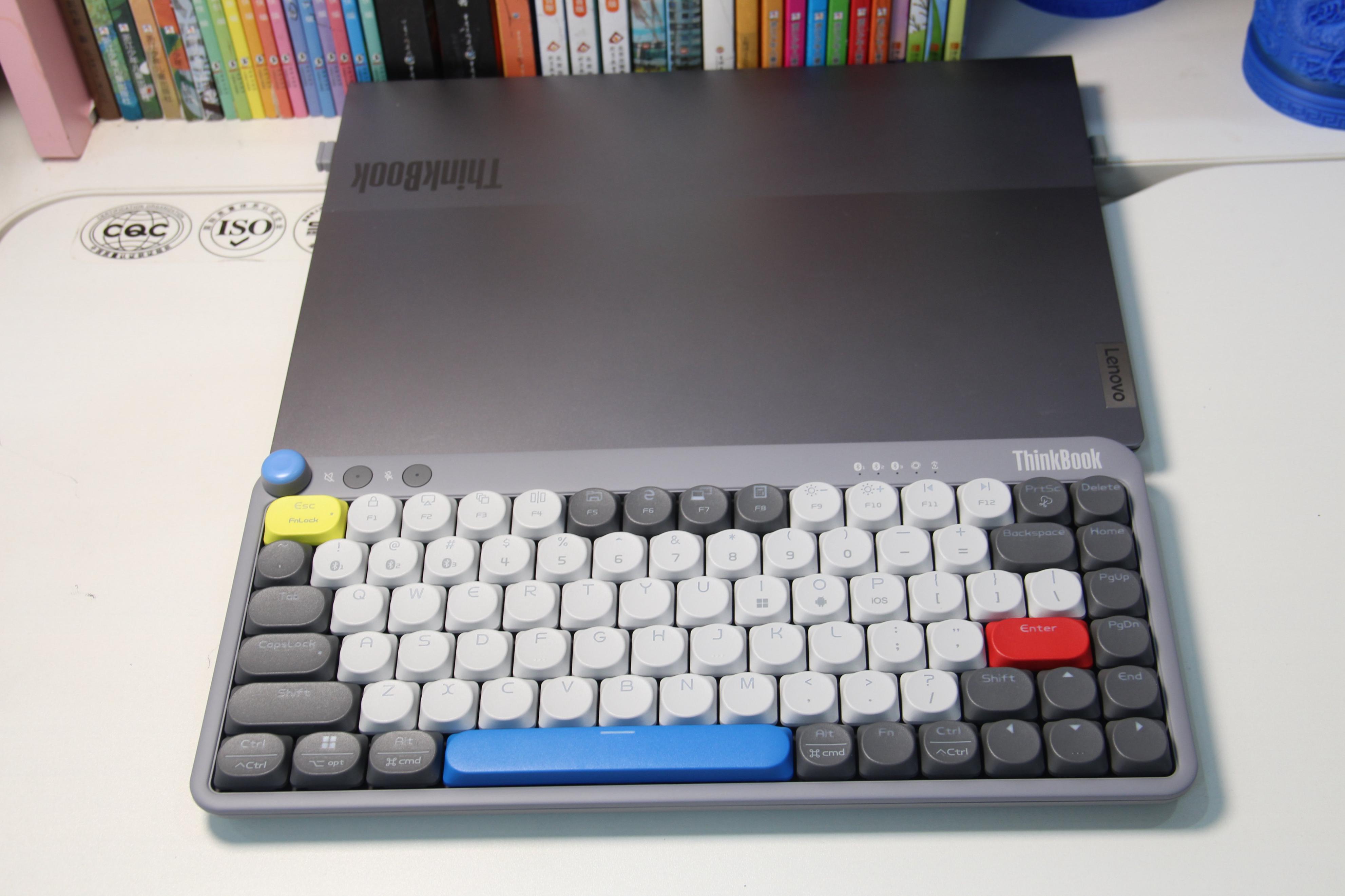 Thinkbook星雾粉机械键盘,thinkbook机械键盘KBPro评测