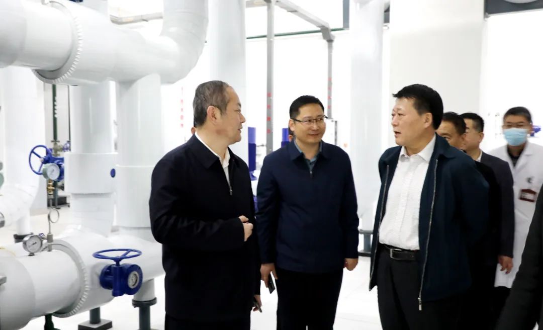 赵家军院长调研指导病房综合楼建设项目(一期)建设工作