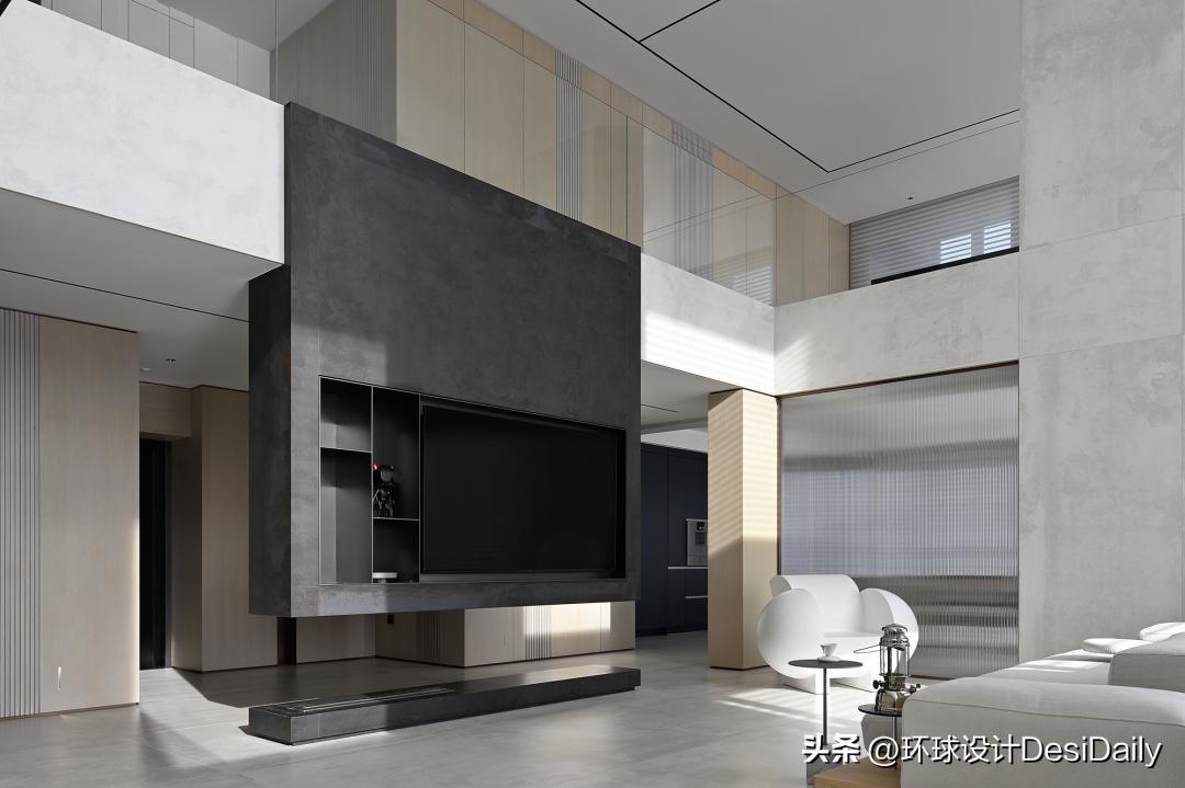 首发.刘捷｜680㎡极简顶复，空纳万境【环球设计3124期】