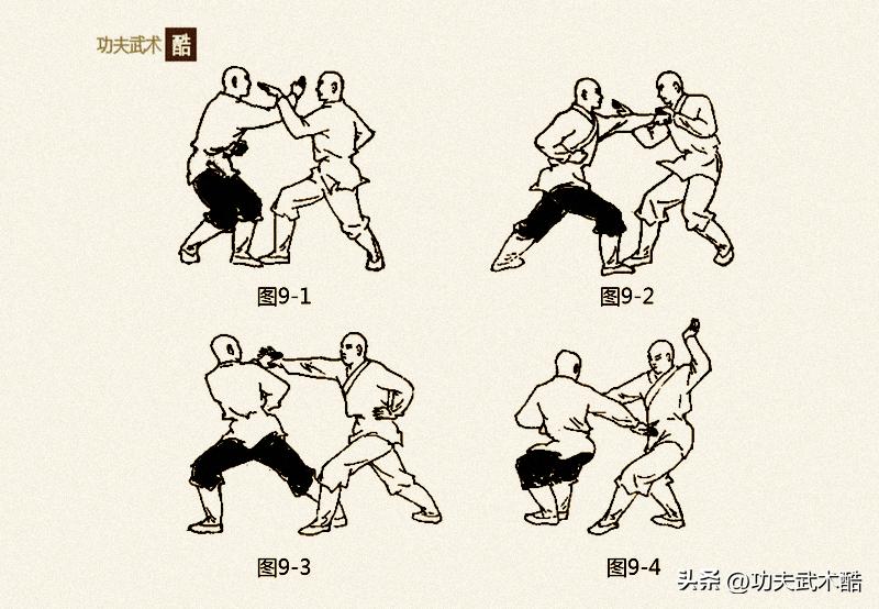 少林十八罗汉拳二十六招教学,少林武术罗汉拳格斗术视频