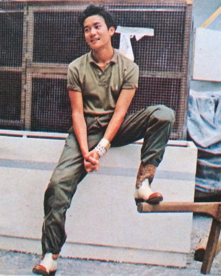 陈百强身材和穿衣风格,陈百强的穿着打扮