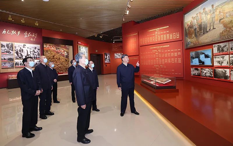 习*平近**：弘扬伟大建*党**精神和延安精神为实现*党**的二十大提出的目标任务而团结奋斗