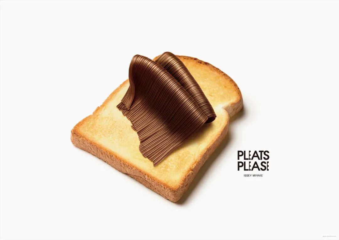 三宅一生的海报，设计同样是绝了