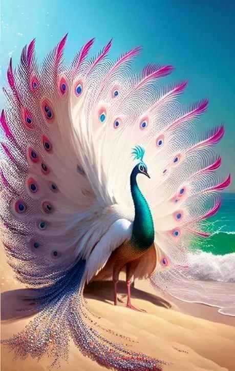 孔雀开屏前程似锦的寓意,祝你前程似锦吉祥如意