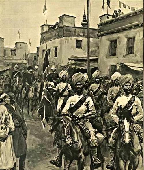 1857年印度的独立战争,1840年英国发动了鸦片战争