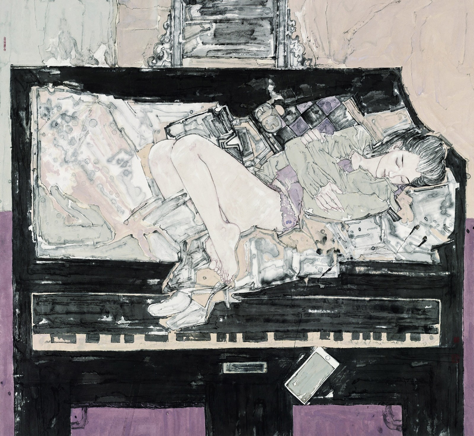 孙棋国画作品,孙棋画家作品