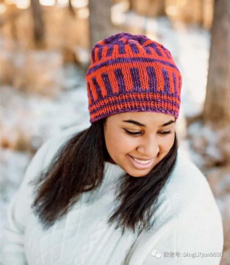 针织帽子设计手稿,针织帽款式设计图