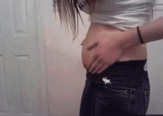 有肚腩但是很瘦该减脂肪还是增肌,瘦人内脏下垂