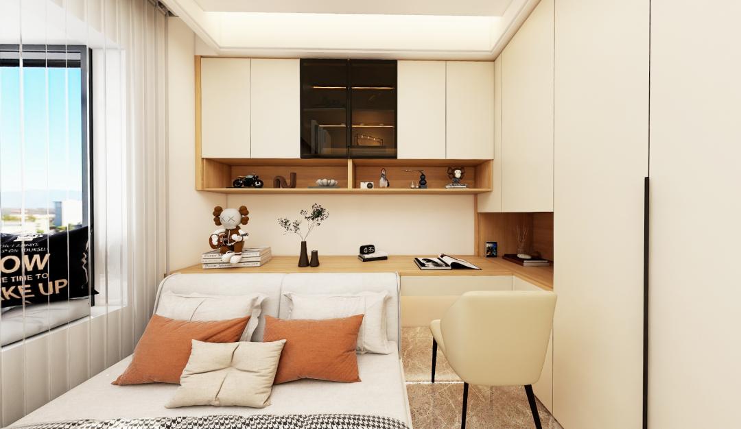 小户型儿童房装修案例,小户型儿童房衣柜设计