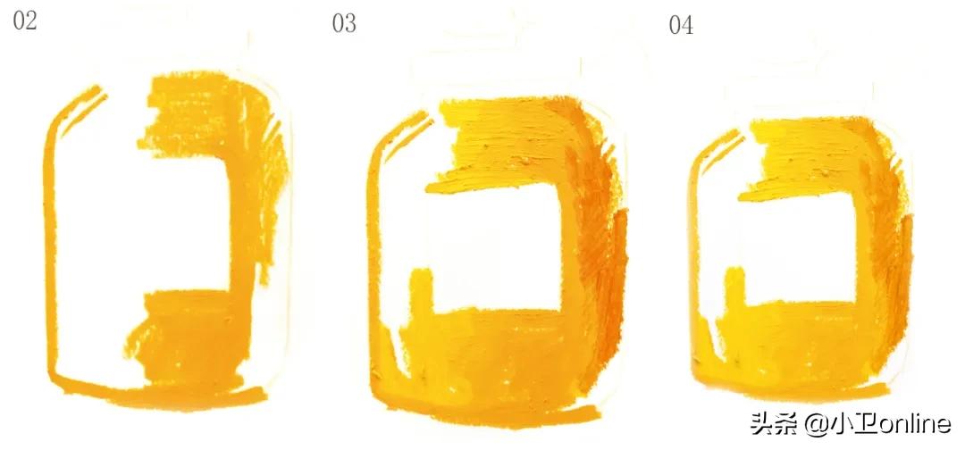 油画棒森系小清新插画教程,油画棒教程简单新手插画