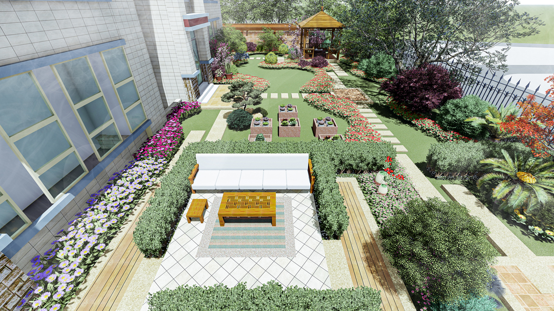 艺墅庭院｜漫城林语花园会所