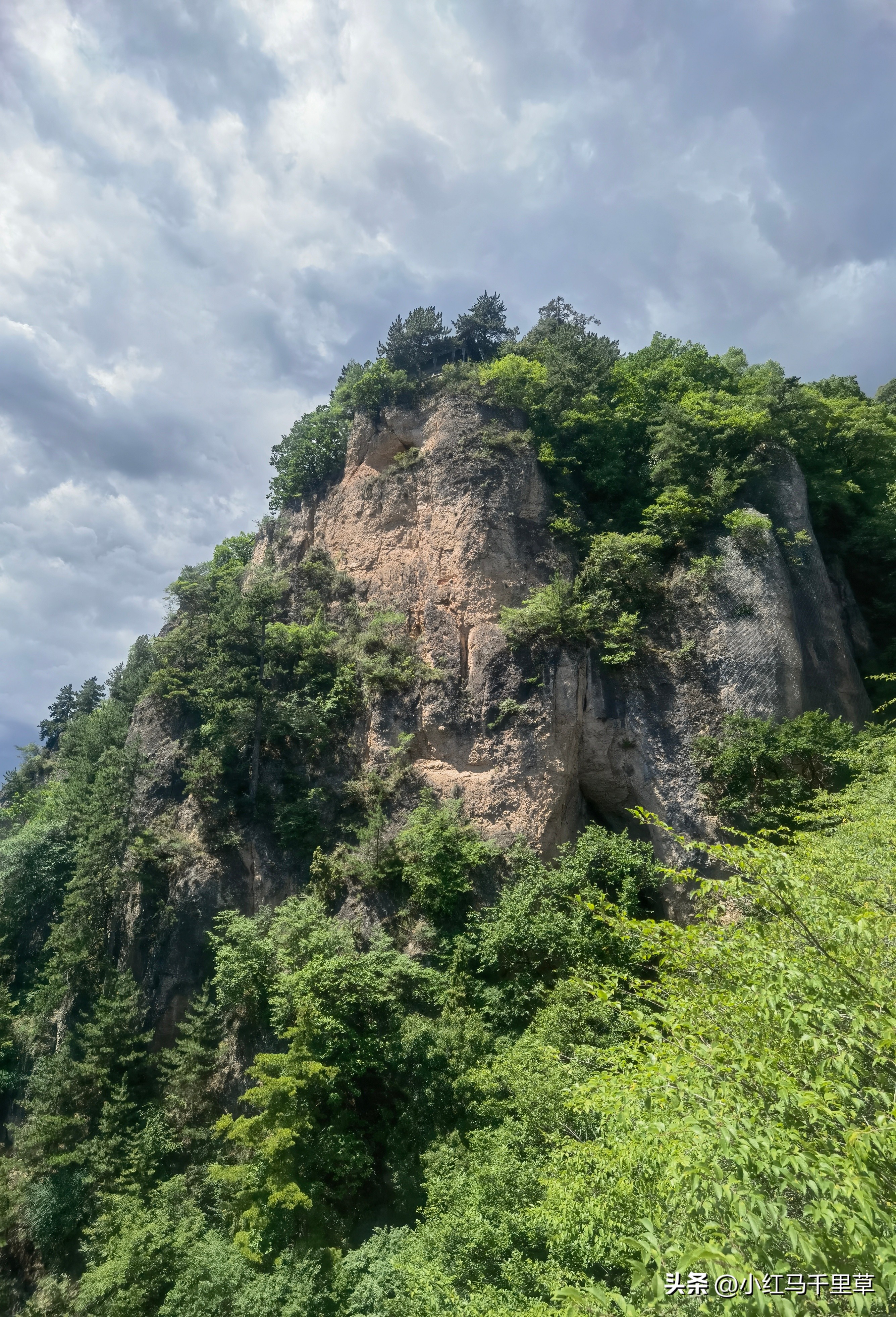 全程徒步登崆峒山最高山顶,第三次爬崆峒山