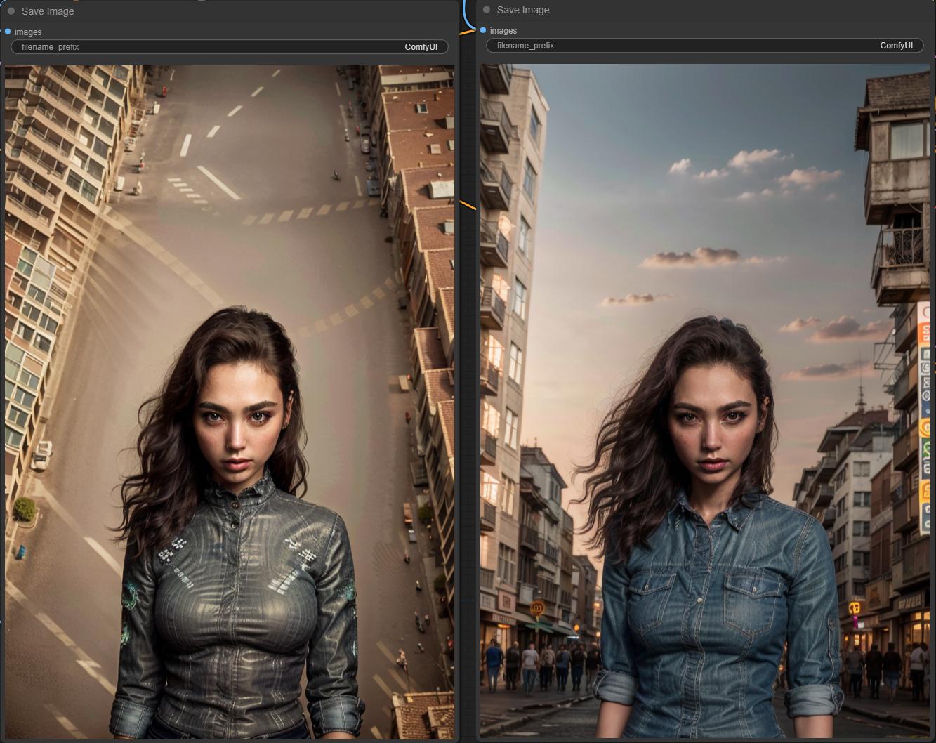 每天一个AI姬，AI绘画工具ComfyUI的高清修复技巧