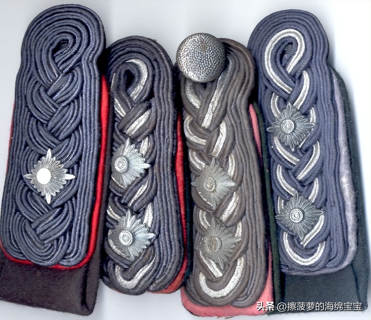 二战德国空军军衔标志,二战德国军衔级别对照表